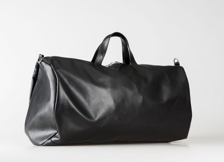 vegetable tanned leather Dufflebag